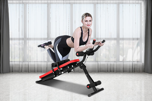 Abdominal Cruncher Sit-up Bench Workout Machine Trainer Body Shaper Exercise