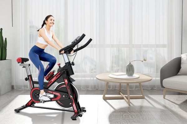 Home Stationary Exercise Bike Workout