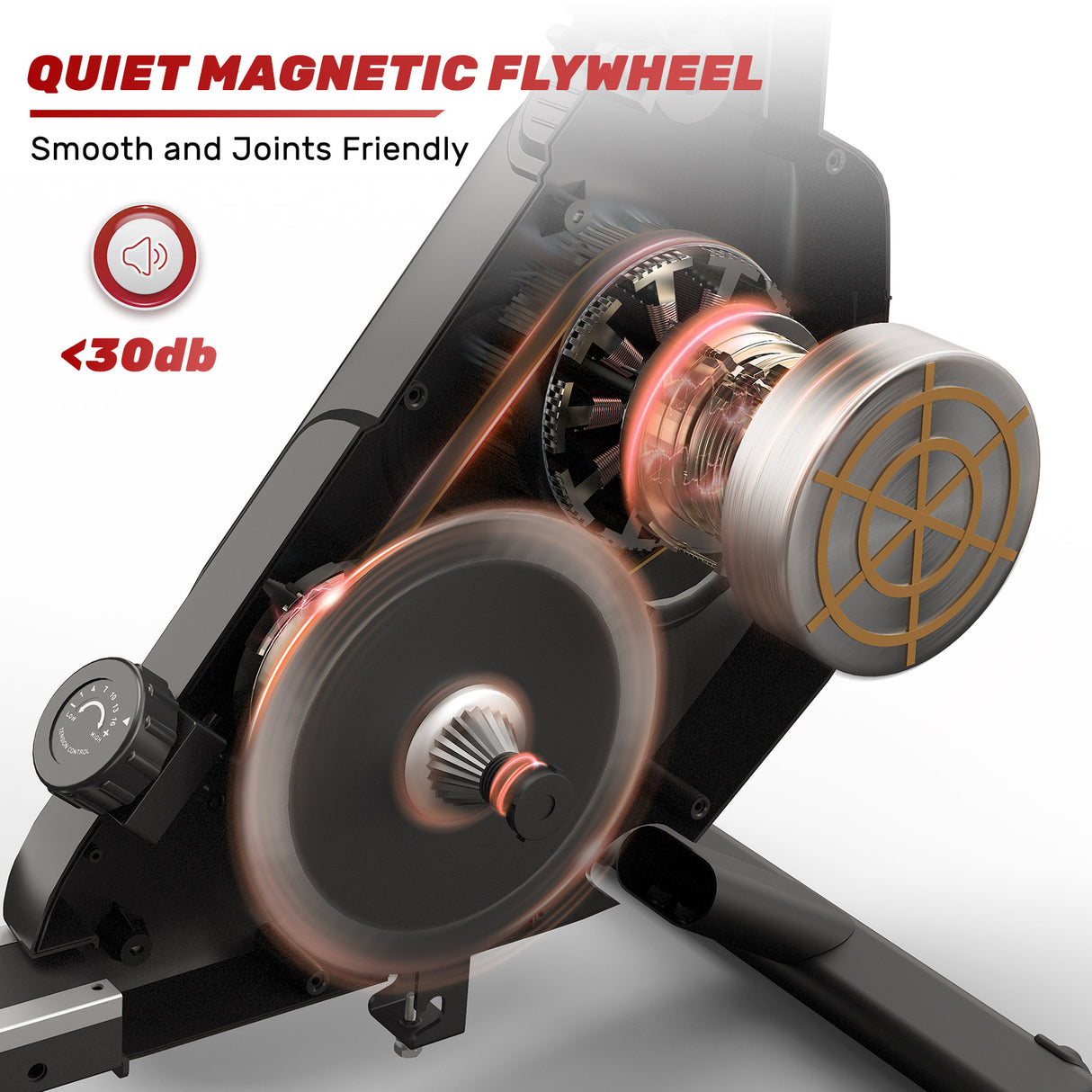 Magnetic Rowing Machine