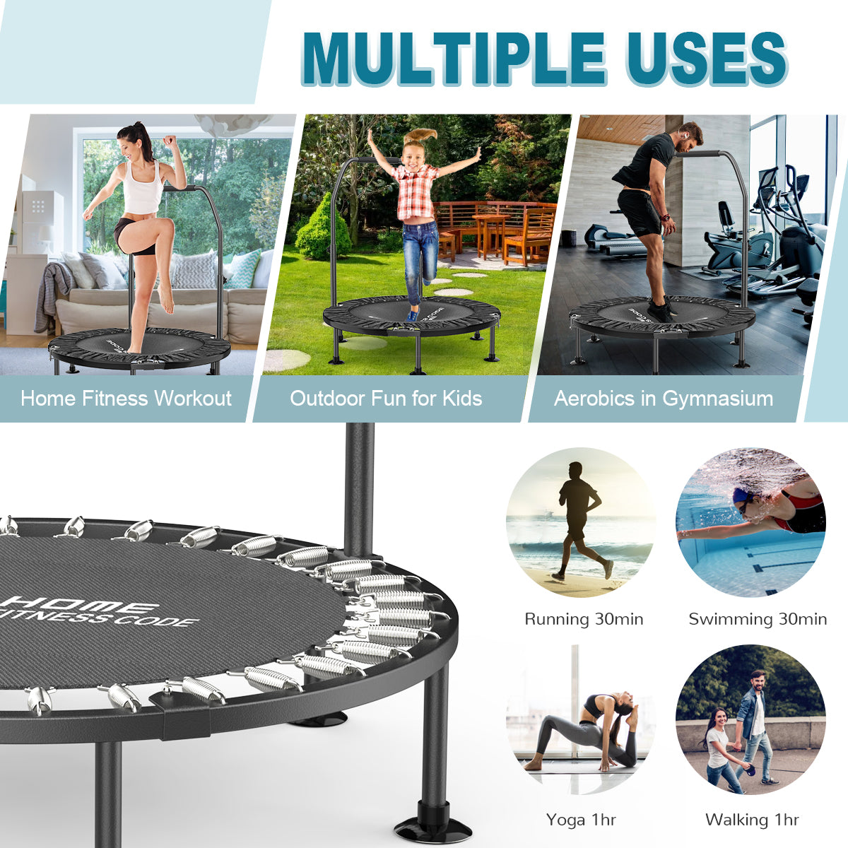 Trampoline for Fitness outlet Rebounder