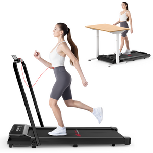 Brushless Motor Treadmill Walking Pad 1-10KM/H Under Desk Treadmill with Low Noise