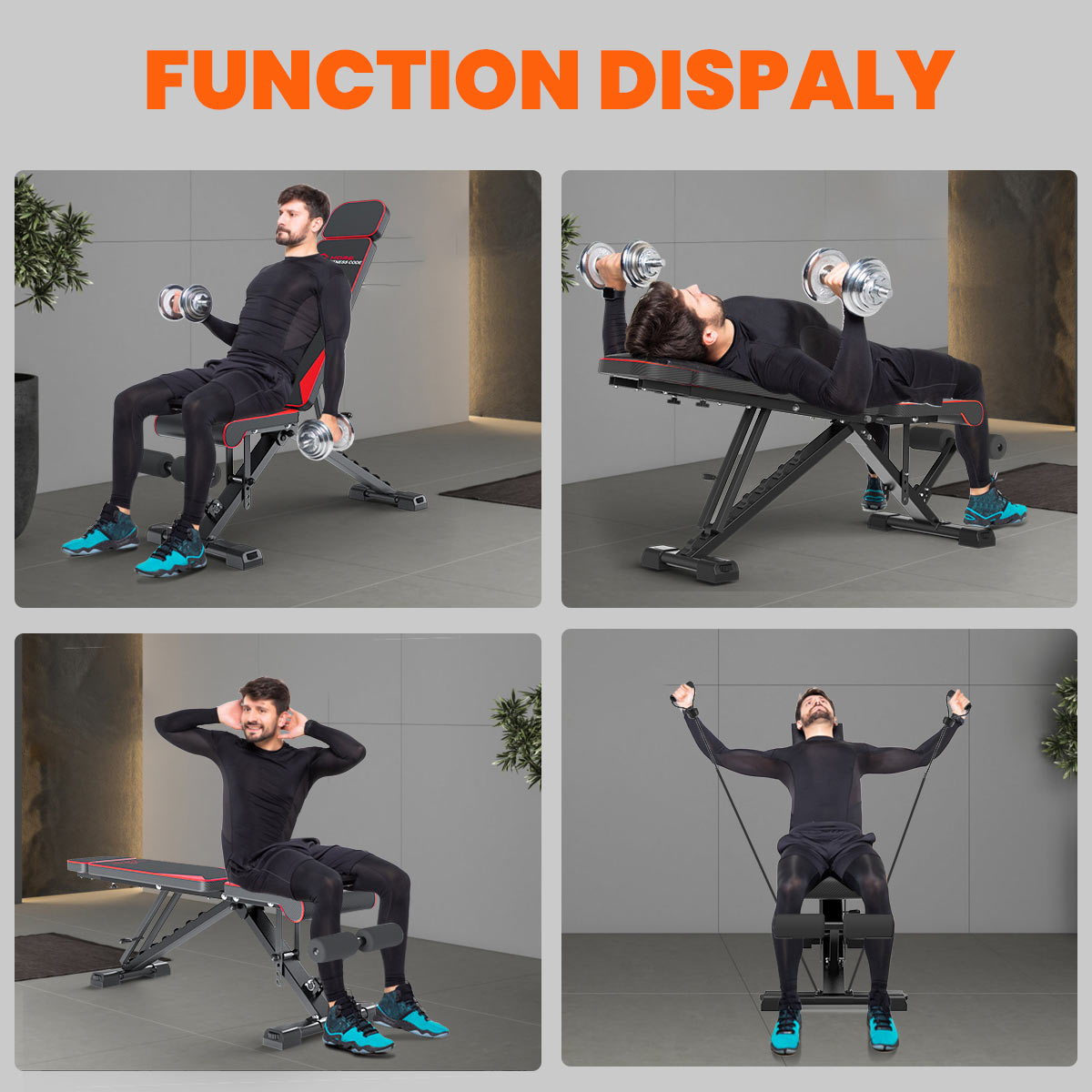 Foldable Workout Bench