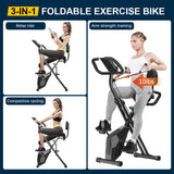 Foldable Exercise Bike, Magnetic Resistance