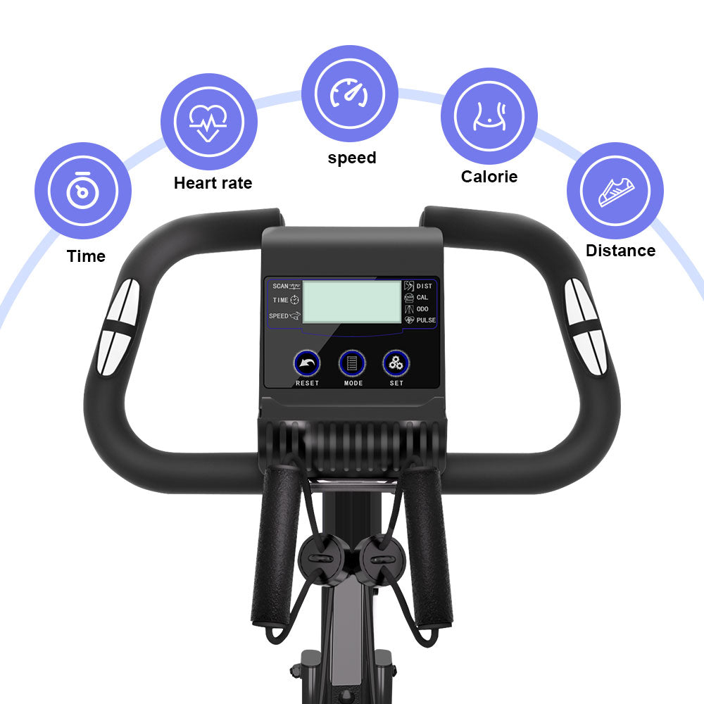 Foldable Exercise Bike, Magnetic Resistance