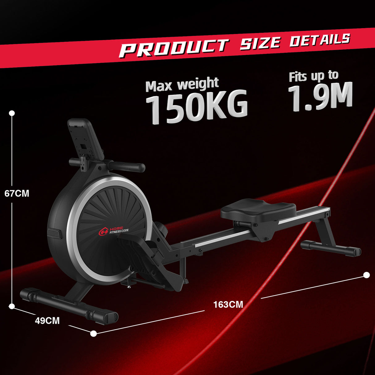 Magnetic Rowing Machine