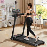 Folding Treadmill Q8, Speed 1-12KM/H, 12 Pre-set Programs