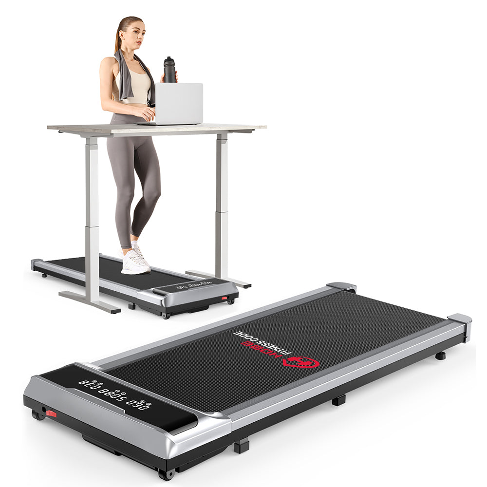 Brushless Motor Treadmill Walking Pad 1-10KM/H Under Desk Treadmill wi -  HomeFitnessCode - UK