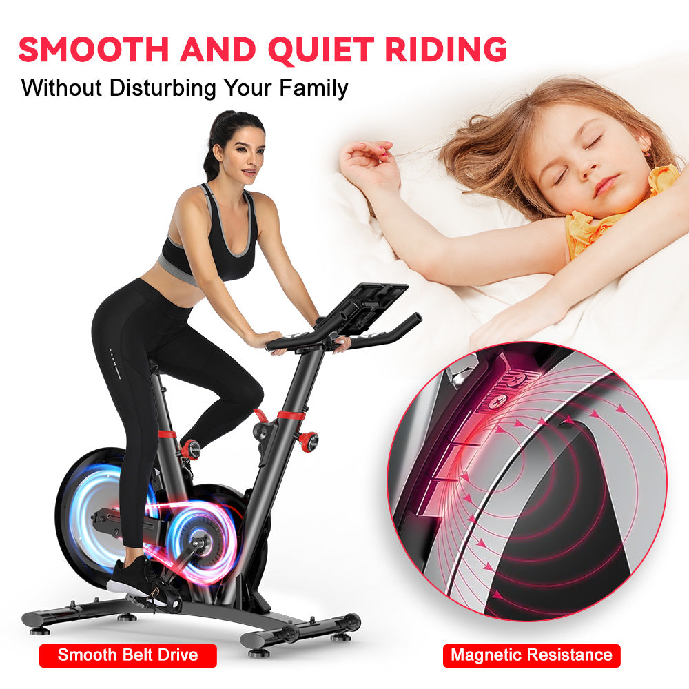 Magnetic Stationary Bike X7, 6-Level Resistance