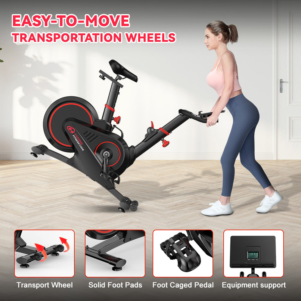 Magnetic Stationary Bike X7, 6-Level Resistance