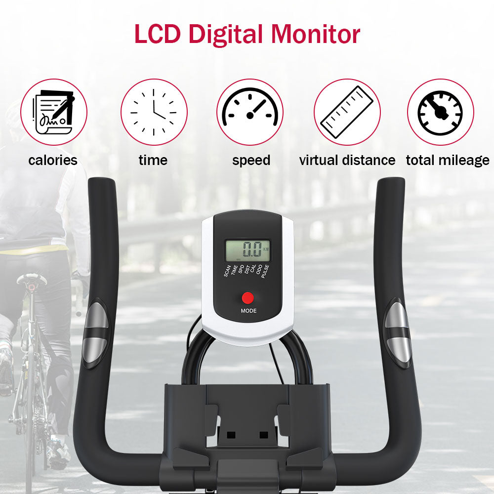 Manual Exercise Bike 2024 With LCD Screen