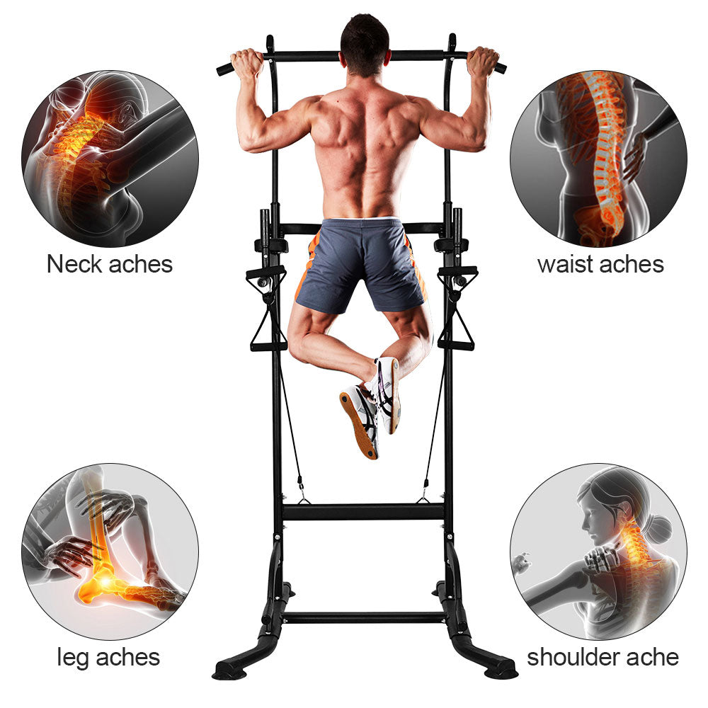 New Adjustable Pull Up Bar Home Gym Equipment