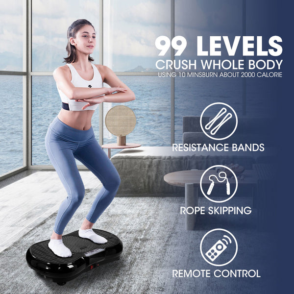 Vibration Plate Whole Body Workout Vibration Platform - HomeFitnessCode ...